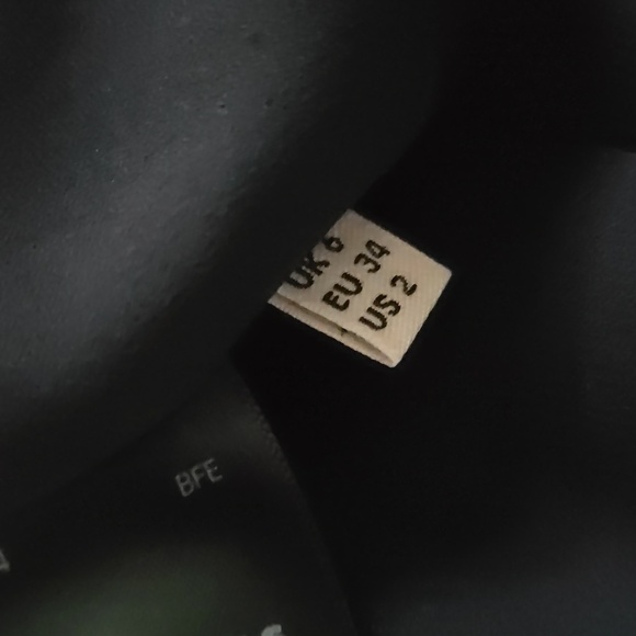 WHISTLES LONDON Black Boho Peasant Midi Dress Flowy Patterned Floral US 2 - Picture 9 of 9